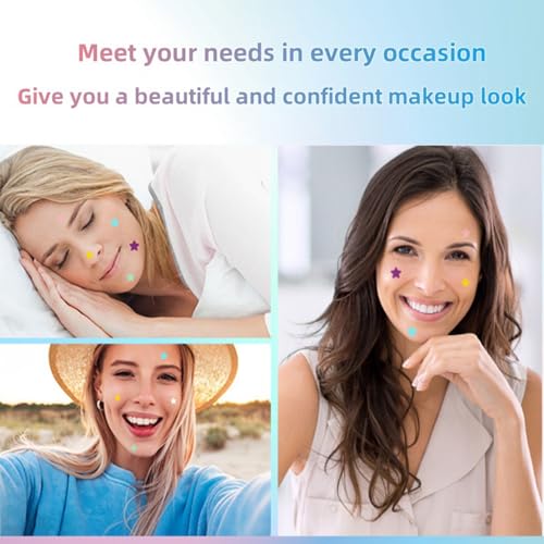 Lihyiey 32pcs Invisible Hydrocolloid Acne Patches - Waterproof & Moisturizing