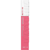 Maybelline Super Stay Matte Ink Pink Lipstick - 125 Inspirer, Long-Lasting Matte Finish