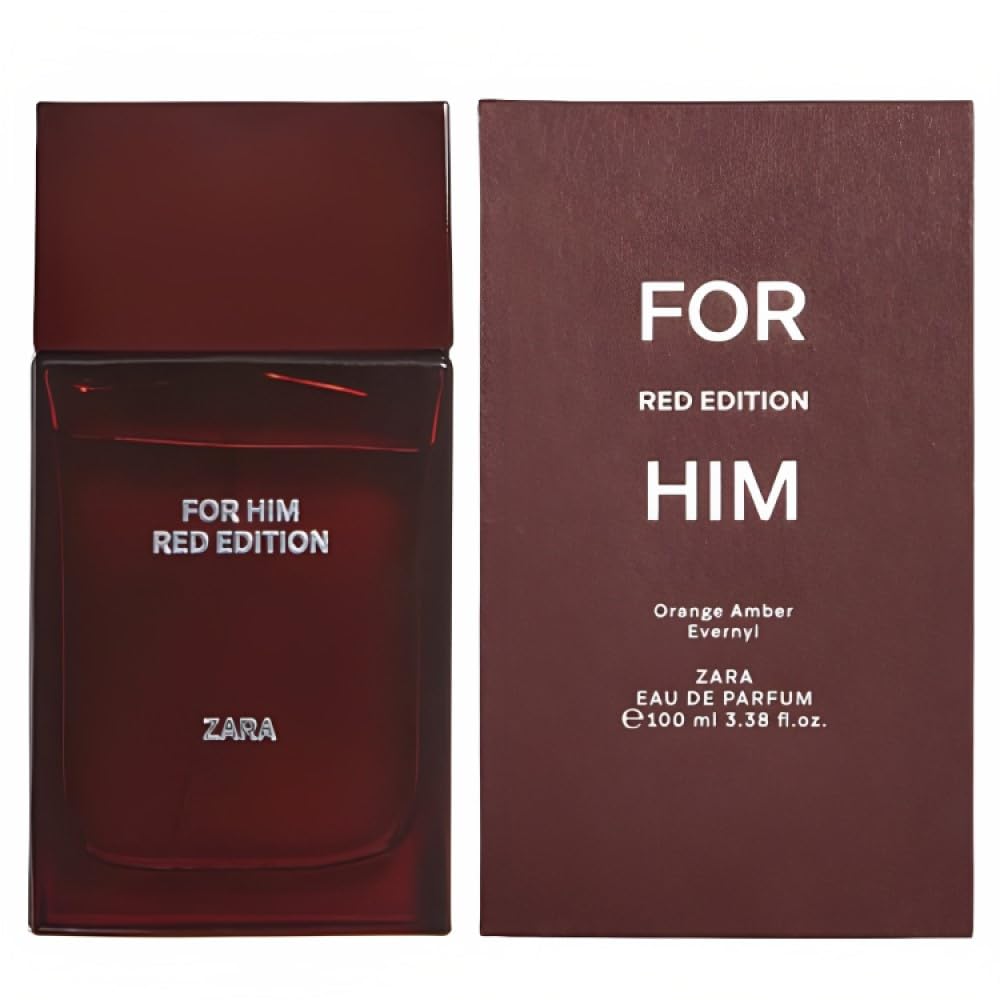 Zara For Him Red Edition Eau de Toilette - 100ml Men's Fragrance