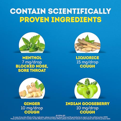 Vicks Vapo Drops Cough, Nose & Throat Lozenges - Berry Menthol 36 Count