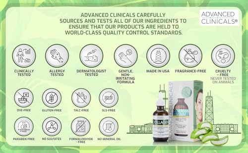 Advanced Clinicals Collagen Face Serum: Lift, Plump & Firm Your Skin