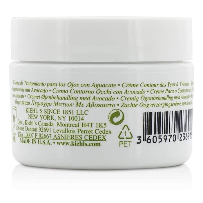 Kiehl's Creamy Avocado Eye Treatment - Reduce Puffiness & Dark Circles (0.5 oz)