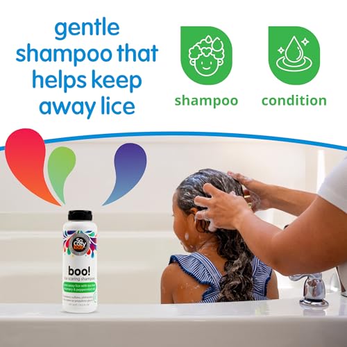 Kids Lice Scaring Shampoo - Tea Tree Rosemary Peppermint, 10.5 fl oz