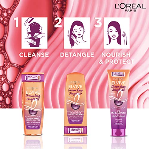 L’Oréal Paris Elvive Dream Long Straight Shampoo 400 ml for Smooth Hair