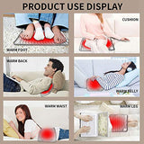 Electric Heating Pad for Back, Neck & Shoulder Pain Relief - Grey (40x76cm)