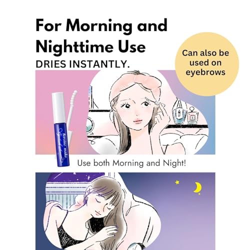 E MAKE by KISSME Mascara Duo Set - Eyelash Primer & Waterproof Mascara Remover
