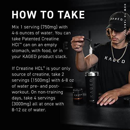 Kaged Muscle Patented C-HCL Creatine – Lemon Lime 2.70 oz (76.425 g)
