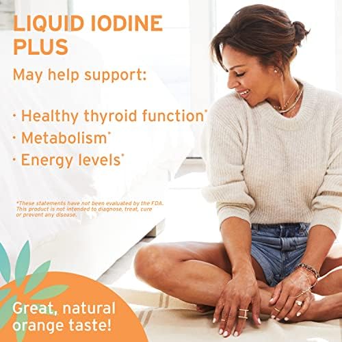 Life-Flo Iodine Plus Drops - Thyroid Support - 2 fl oz