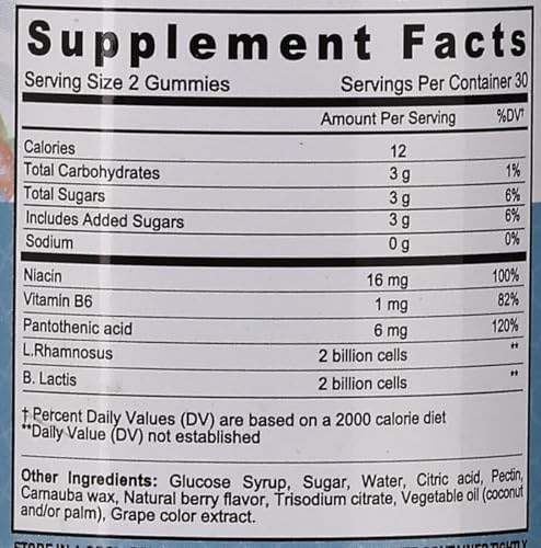 Sunshine Nutrition Good Gummies Probiotics - 60 Count