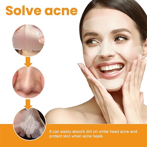 Hydrocolloid Face Mask - Large Pimple Patches for Zit Breakouts, Vegan & Cruelty-Free