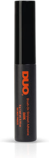 Inglot Duo Brush-On Eyelash Glue, Clear Strong Hold for Strip Lashes (5g)