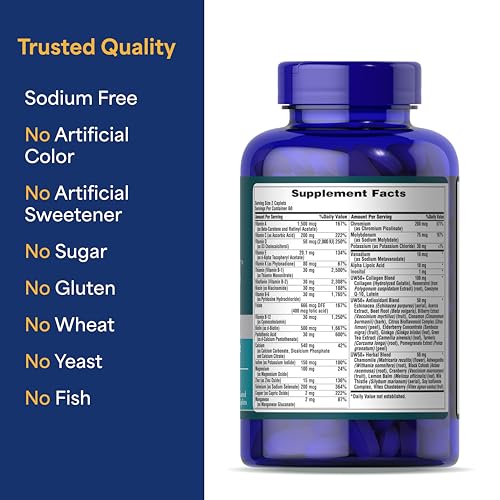 Puritans Pride Ultra Woman 50 Plus Multivitamin with Zinc - 120 Count