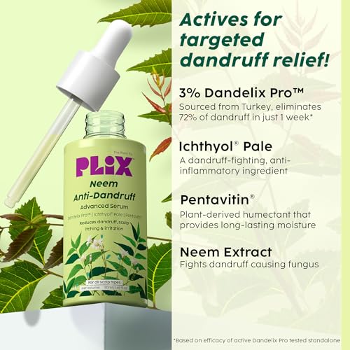 PLIX THE PLANT FIX Neem Anti-Dandruff Advanced Scalp Serum (50ml)