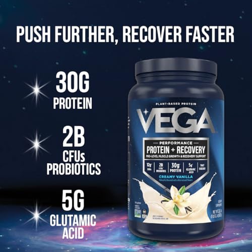 Vega Sport Premium Protein Chocolate - 29.5oz Plant-Powered Recovery Shake