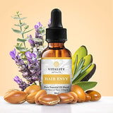 Vitality Extracts Hair Envy Essential Oil Blend - 100% Pure Therapeutic Grade for Shine, Softness & Strength