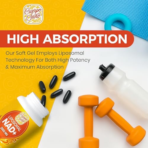 2000 MG NAD+ Liposomal Supplement - High Absorption for Cellular Energy & Longevity