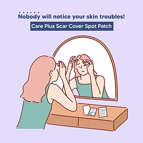 OLIVE YOUNG Care Plus Spot Patch - Acne Pimple Absorbing Hydrocolloid Patch (84 Count)