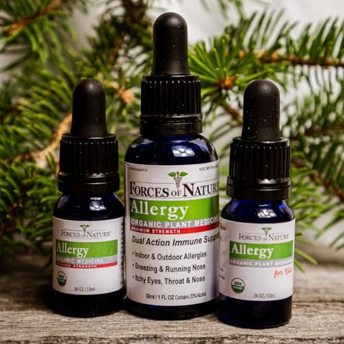 Forces of Nature Organic Maximum Strength Allergy ImmuneDrops (10 ml)
