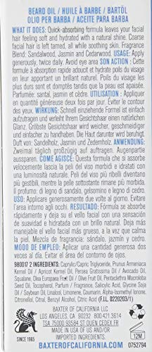 Baxter Of California Beard Oil for Men | 1 oz Beard Care