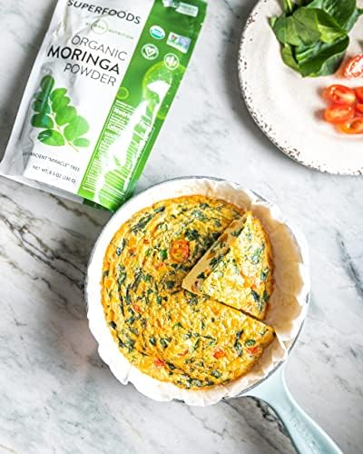 Organic Moringa Powder - Boost Your Wellness Naturally (8.5 oz)