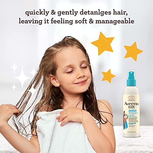 Aveeno Baby Hydrating Detangling Spray - Gentle, Tear-Free Formula
