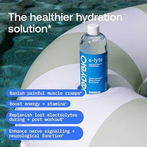 BodyBio Balanced Electrolyte Concentrate - 16 oz (64 Servings) for Keto Hydration