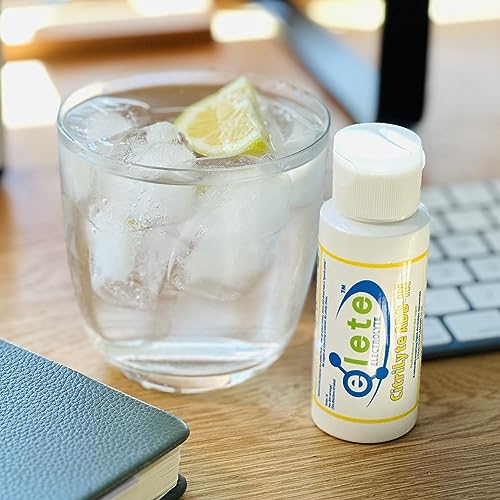 elete Electrolytes CitriLyte Hydration Drops | 60ml Refill | Zero Calorie, Zero Sugar | Makes 20L