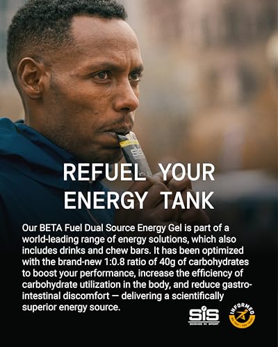 Science in Sport Beta Fuel Energy Gel - Orange (6 x 60ml)