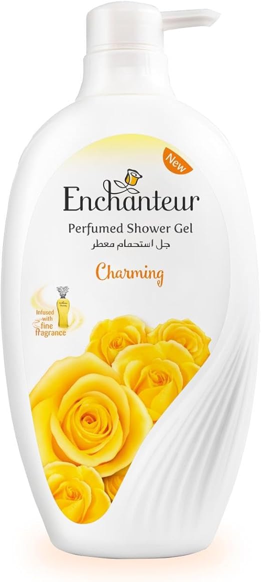 Enchanteur Charming Shower Gel – Fine Floral Fragrance, Soft Skin