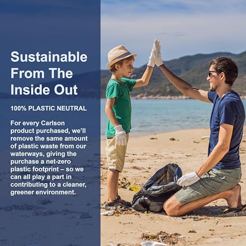 Carlson Cod Liver Oil Gems - 180 Softgels with Vitamins A & D3, Natural Lemon