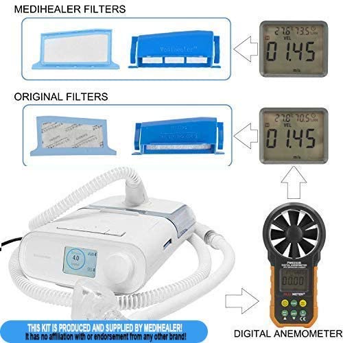 Medihealer 52-Piece CPAP Filter Kit for DreamStation 1 - Pollen, Ultra-Fine & Assembled Filters