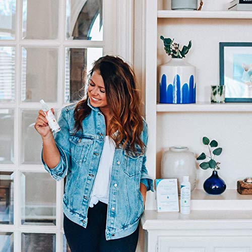 Hyalogic Rose Water Facial Toner with Hyaluronic Acid - Paraben-Free, Alcohol-Free, 4 fl. oz.