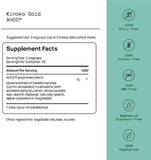 Premium Kinoko Gold AHCC Supplement–500mg of AHCC per Capsule–Supports Immune Health, Liver Function, Maintains Natural Killer Cell Activity & Enhances Cytokine Production–60 Veggie Capsules