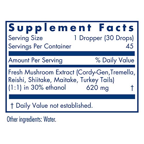Allergy Research Group Mycocyclin Mushroom Extract - 30 mL - Immune Support Supplement