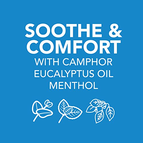 Vicks VapoRub Medicated Chest Rub Ointment - Cough, Cold & Pain Relief (3-Pack)