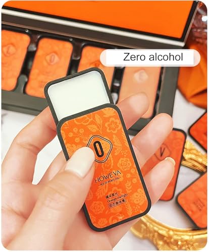 Solid Perfume Set - 4Pcs Floral & Fruity Scent, Long-Lasting Fragrance for Travel & Purse (0.35oz/Box)