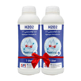 SPI 6% Hydrogen Peroxide Twin Pack - 2L for Cleaning and Disinfection of Surfaces and First Aid