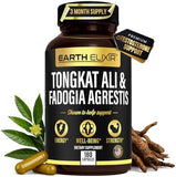 Fadogia Agrestis 600mg and Tongkat Ali 500mg Supplements (180 Capsules) - Made in USA - 3 Month Supply – 3rd Party Tested - Long Jack - Tongkat Ali Fadogia Agrestis for Men and Women