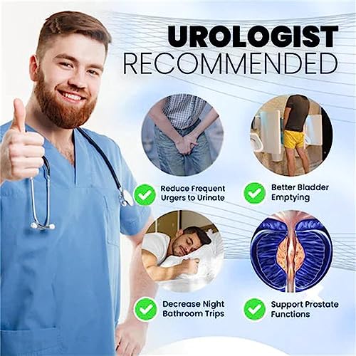 DOCTIA Prostate Natural Herbal Gel for Prostate Health & Vitality Support, 2 Pack - All Skin Types