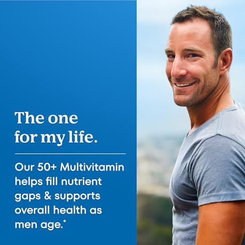Bayer One-A-Day Men's 50+ Multivitamin: 100 Tablets