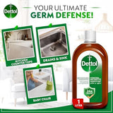 Dettol Antiseptic Disinfectant Liquid - 1L Bottle