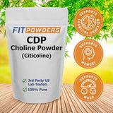 Citicoline Powder (CDP Choline) 250g - Bulk Pure Cognitive Supplement with Scoop
