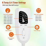 AMINAC Electric Heating Pad - Back, Neck & Shoulder Pain Relief (12x24 inches)