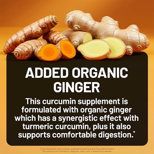 NatureWise Curcumin Turmeric 2250mg - 95% Curcuminoids & BioPerine Black Pepper Extract for Advanced Absorption - Daily Joint and Immune Health Support - Vegan, Non-GMO, 180 Count[60-Day Supply]