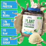 Applied Nutrition Critical Plant Vegan Protein Powder - Vanilla - 1.8kg (60 Servings) - Dairy-Free, SOYA, Pea & Brown Rice Protein