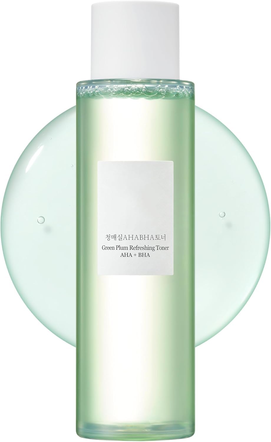 YHRY Treatment Toner, Green Plum - AHA/BHA Refreshing Facial Toner with Salicylic Acid for All Skin Types (200 ml)