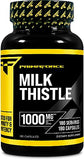 Primaforce Milk Thistle 180 Caps: 1000mg Equivalent Liver Support Supplement - Gluten-Free & Non-GMO