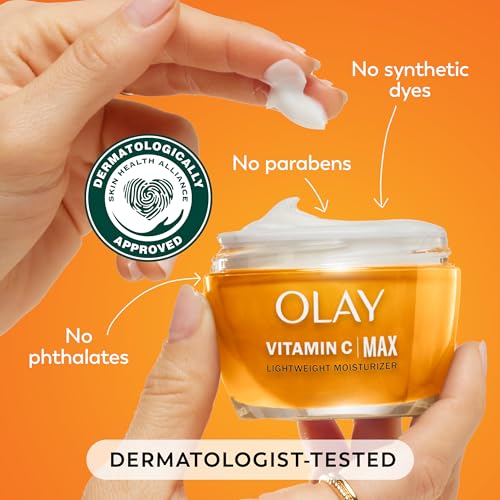 Olay Regenerist Vitamin C + Peptide 24 MAX Face Moisturizer - 1.7 oz