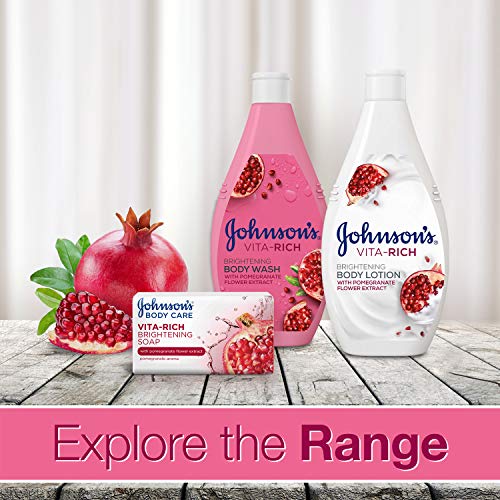 Johnson & Johnson Body Wash - Vita-Rich Brightening Pomegranate Flower - 250ml