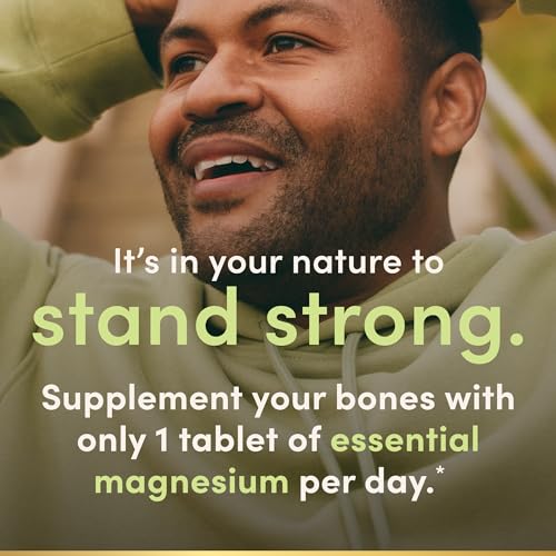 Nature's Bounty High Potency Magnesium 500 mg Tablets - 200 Count